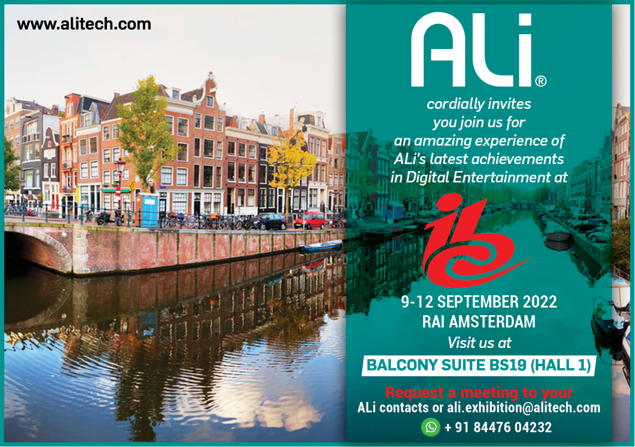 Ali tech IBC2022 invitation